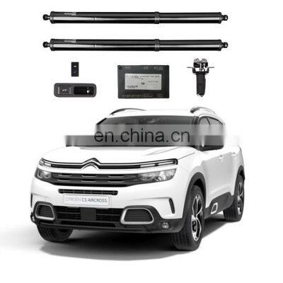 Car accessories smart auto electric tail gate lift kick sensor power tailgate lifter for citroen c5 aircross ds5 2017-2021