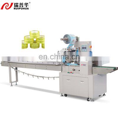 Adhesive tape pen toys plastic bag package horizontal pillow packing machine