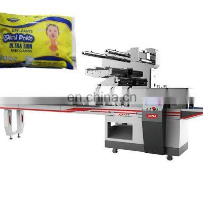 Factory Price Automatic Multi-function Packaging Machine For Baby Adult Diaper Face Mask Packing
