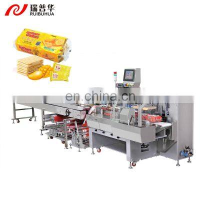 Pillow Type Horizontal Big Packing Machine Biscuit Cookies Instant Noodles Cleaning Sponge Soap Family Pack Packaging Machine
