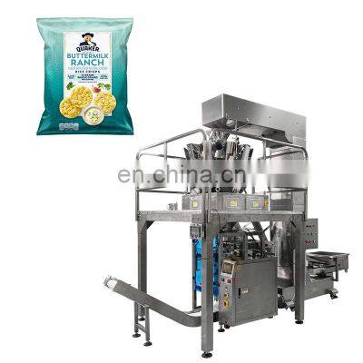 High speed long life crispy rice packing machinery grain weighing machine price