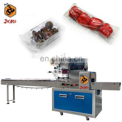 Automatic Capsicum Horizontal Packaging Machine Bell Pepper Packing Machine Natal Plum Red Chili Tray Packing Machine