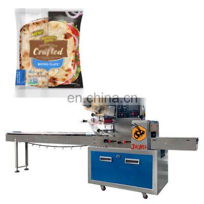 Automatic Bread Pillow Packaging Machine Price Flatbread Croissant Bread Bag Packing Machine Cup Cake Tortilla Packing Machine