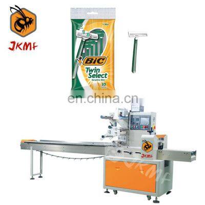 Factory Customized Disposable Razor Pillow Packaging Machine Razor Set Packing Machine