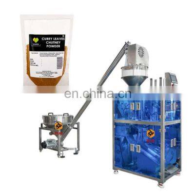 bleaching powder packing machine detergent powder filling machine doypack filling sealing packing machine