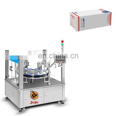 JKMF Automatic Ointment Pharmaceutical Small Vertical Carton Box Packing Packaging Machine