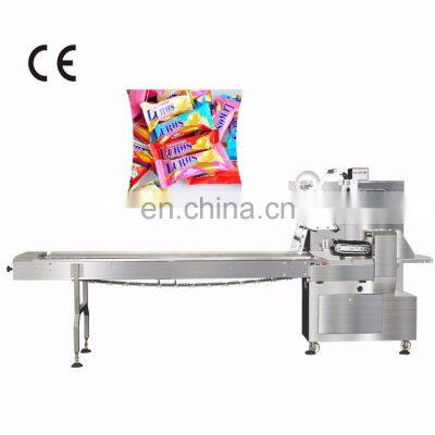 Chocolate Auto Feeding Pillow-Type Packaging Machine Production Automation And Packing Flow Wrapper Equipment