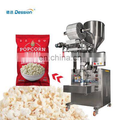 Multifunctional Small Sachet Snack Packaging Machine For Packing Popcorn Pouch