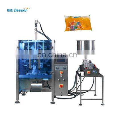 Automatic juice and water sachet packed filling apple juice packaging machine