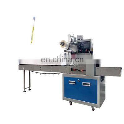 Competitive price horizontal bag sachet packing machine horizontal packing machinery for toothbrush