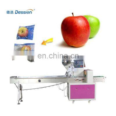 Automatic fresh fruit packing machine apple pillow packing machine price