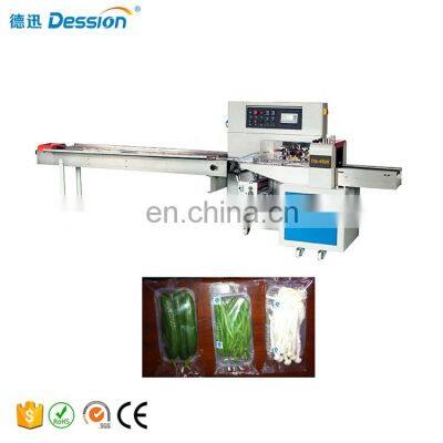 Snow peas / green beans flow packing machine