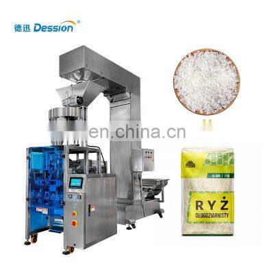 Easy to Operate cooked rice packing machine with measuring cup for 500g 1kg