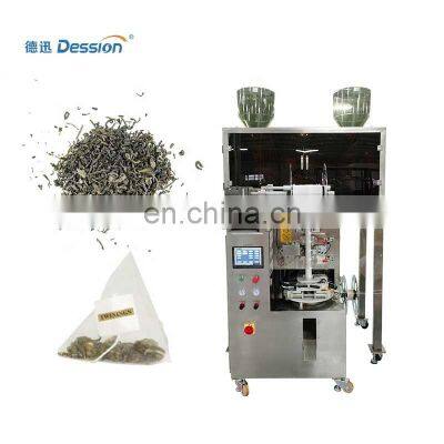 multi-function nylon pyramid tea bag packaging machines with non-woven fabric packaging machine