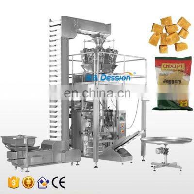 500g Jaggery Cubes weighing packing machine