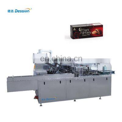 High quality automatic cartoning machine cake carton box packing machine supplier
