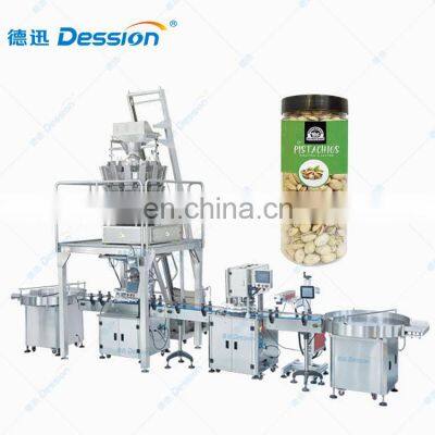 rice filling packing machine pistachios filling machine with weigher