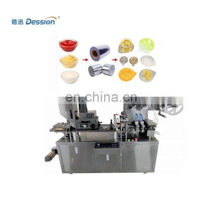 Liquid Blister Heat Sealing Milking Machine Dession Liquid Blister Package Machine Vacuum Factory Price