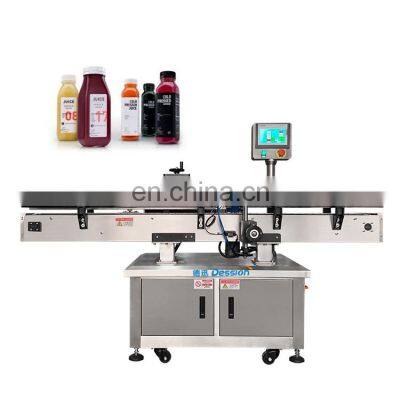 automatic double side labeling machine for round or flat bottles boxes high quality