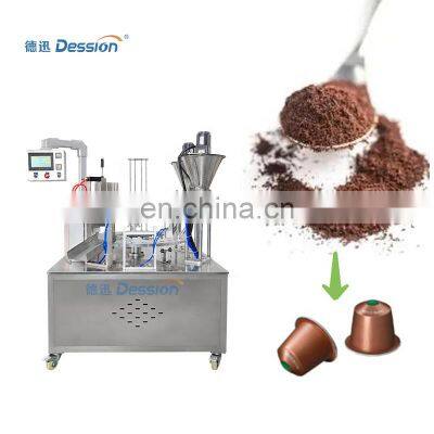 Automatic coffee capsule manufacturing packaging machine food packing machine for coffee capsules