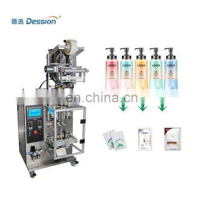 Dession Vertical Packing Machine For 5 ml Disposable Shampoo Shower Gel