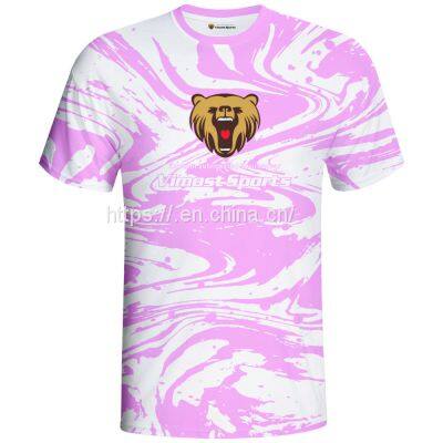 OEM Customized Superior 100% Polyester Classic T-shirt.