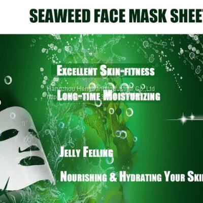 Seaweed Face Mask Sheet Or beatuy Facial Mask Fabric