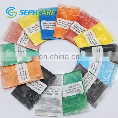 Sephcare Food grade colorful powder Luster Gold Dust Edible Glitter for Bakery Drink Food Additives