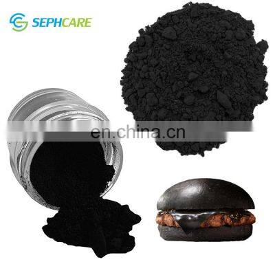 Sephcare edible color E153 vegetable carbon black food color powder pigment