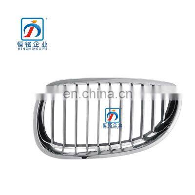 Semi-Chrome Grille Front Bumper Kidney Grill for bmw 5 Series E60 51137065701