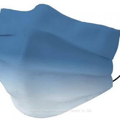 3 Ply Type I Medical Disposable Mask (Blue Gradient) CE marked and meets the requirements of EN14683:2019 Type I