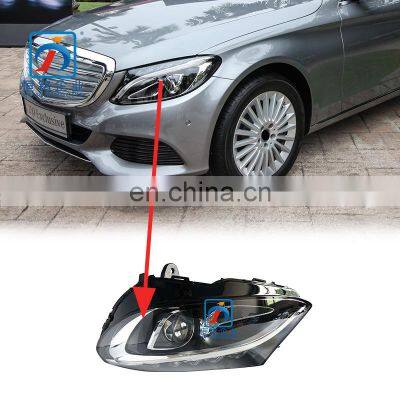 2015 2017 C200 Dynamically LED W205 Headlight for 2058202961 2058203061