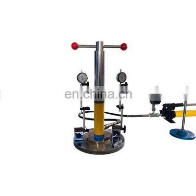 K-30 Plate Load testing apparatus for field soil bearing capacity