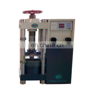 High Standard Compression Testing machines for cubes, cylinders and blocks
