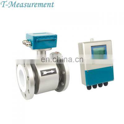 Taijia TEM82E Magnetic Flow Meter Low Cost Ultrasonic Flowmeters Fire Pump Flow Meter