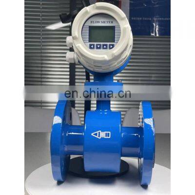 Taijia electromagnetic flow meter flowmeter digital sewage hot water split electromagnetic flow meter for Popwer engineering