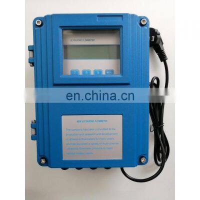 Taijia industrial clamp on wireless water flow meter Dual Channel Ultrasonic Flow Meter