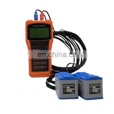 Taijia tuf-2000h Waterproof ultrasonic sensor portable water flowmeter price for sale ultrasonic flow meter