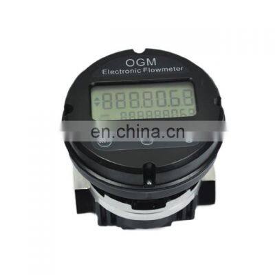 Taijia OGM series Digital Flowmeters Oval Gear Flowmeter Fuel Flow Meter Price