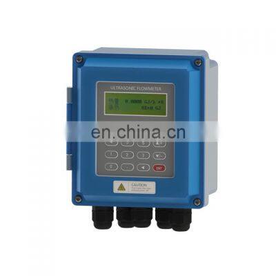 Taijia ultrasonic flow meter Fixed ultrasonic flowmeter ultrasonic flow meter oil with TM-1 sensor For Sale