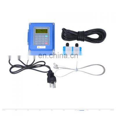 Taijia fixed ultrasonic flowmeter transport ultrasonic slurry flow meter inline type ultrasonic flow meter