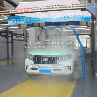 CBK 408 hot sell touchless car wash machine for sale with lava water-fall