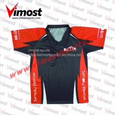 New Style Polo Shirt Design for you with Red and Black Colors