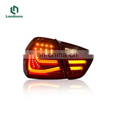 Landnovo body parts car assembly rear taillight led lamp replacement For BMW E90 2005-2008 led tail light