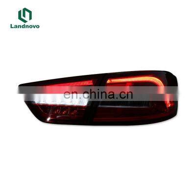 Landnovo full led tail light lamp for FORD FUSION 15-17 LED tail light rear lamp