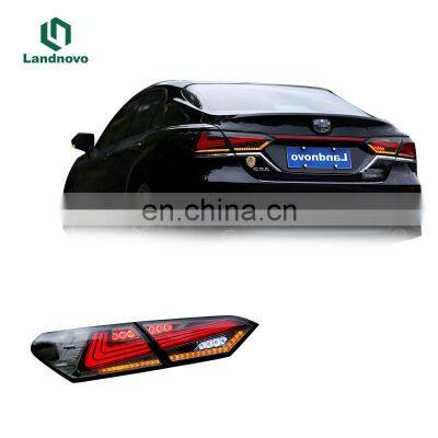 Landnovo body parts car assembly taillight led lamp replacement For toyota camry 8th generation 2018-2021 led tail light