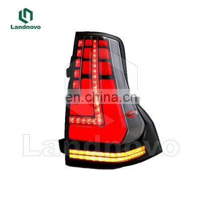 Landnovo hot quality cars LED taillight for land cruiser prado 2010-2018 led tail light rear lamp