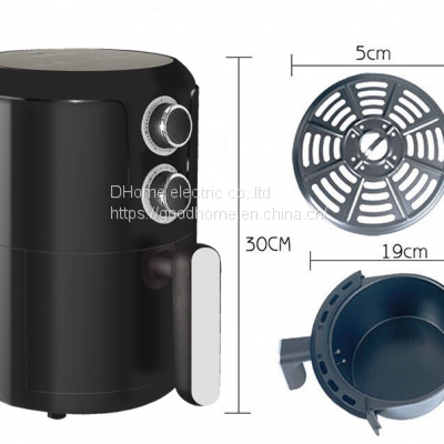 Domestic air fryer smokeless oil multifunctional electric fryer