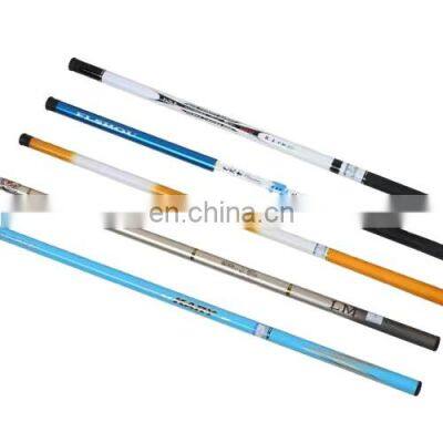 one piece light cat travel case bamboo spining telescopic white rod fishingrod fishing rod with 5m 6m 7m 8m 9m 10m