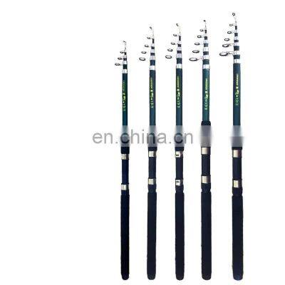 wholesale 1.8m 2.1m 2.4m bass fishing mh/h two rod telescopic hq obai fishing rod 30m